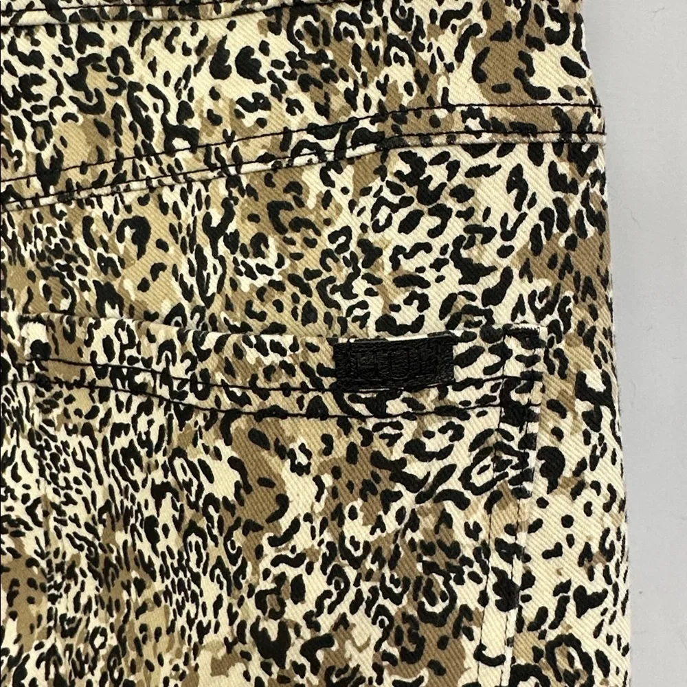 Hue Leopard Print Skinny Pants Leggings Size P/S (Small) Stretch - Picture 8 of 11